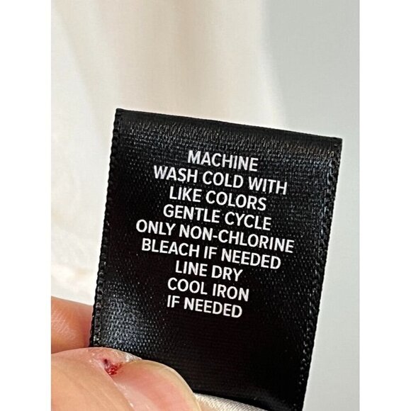 Torrid Floral Top 4X Ivory Crinkle Embroidered Boho Western Retro Indie Folk 80s - Picture 13 of 16